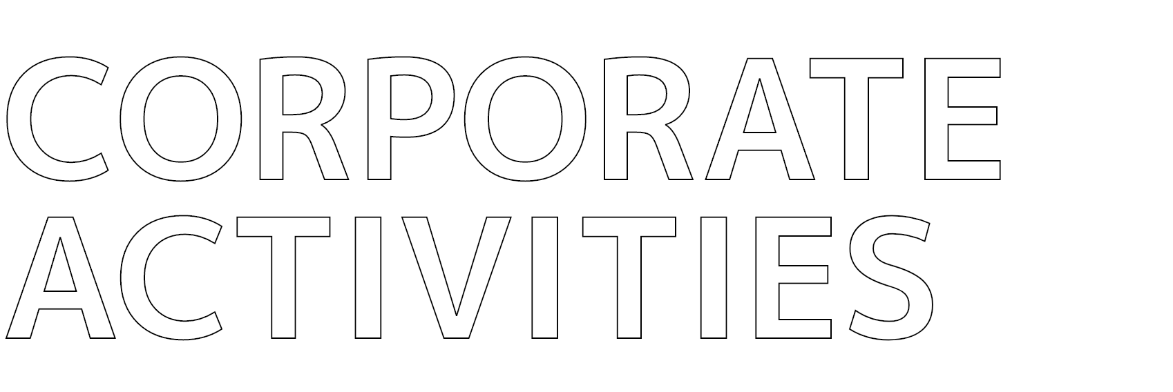 Corporate Activities